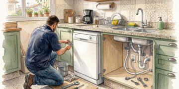 Quanto custa instalar uma lava-louças em uma cozinha sem preparo e por que o armário pode virar o maior gasto