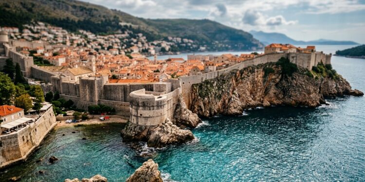 O anel de pedra de Dubrovnik que desce até o mar e protegeu uma cidade inteira no Adriático