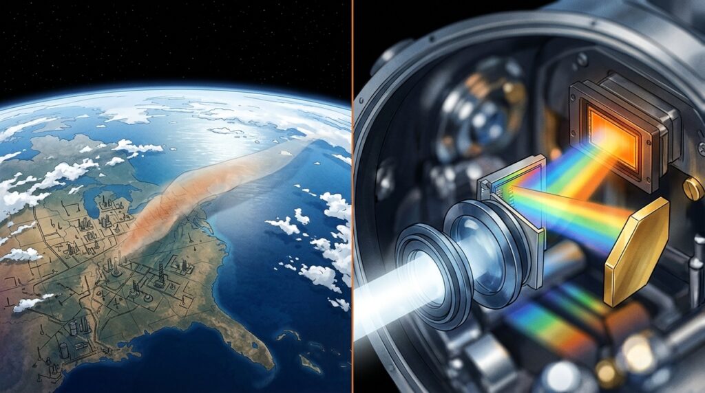 Satélites conseguem enxergar nuvens invisíveis de metano e apontar vazamentos em poços, gasodutos e refinarias