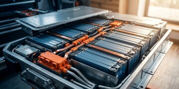 Baterias retiradas de carros elétricos podem voltar a trabalhar em casas e redes antes de serem desmontadas para reciclagem