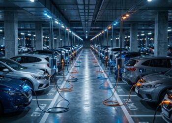 Vehicle-to-grid transforma carros elétricos estacionados em uma bateria espalhada pela cidade