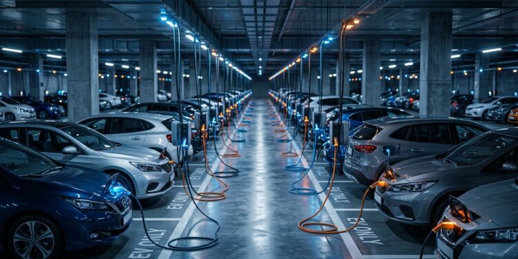 Vehicle-to-grid transforma carros elétricos estacionados em uma bateria espalhada pela cidade