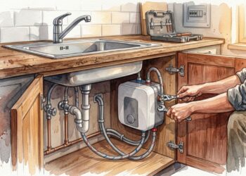 Quanto custa ter água quente na torneira da cozinha sem instalar um grande aquecedor central
