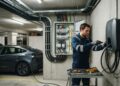 Quanto custa instalar um carregador de carro elétrico na garagem em 2026 e por que distância do quadro, potência e proteções mudam o orçamento