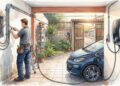 Quanto custa instalar um carregador de carro elétrico na garagem em 2026 e por que a distância até o quadro muda o orçamento