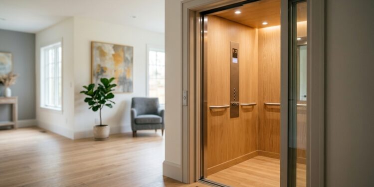 Quanto custa instalar um elevador compacto em casa?