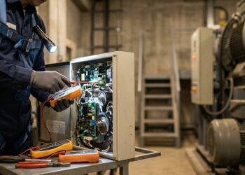 Quem conserta elevadores trabalha onde quase ninguém vê e precisa dominar mecânica, eletricidade e sistemas de segurança
