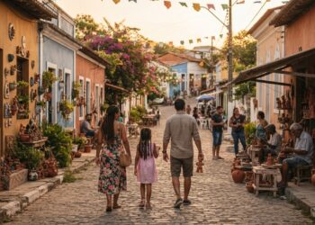 Parece um museu a céu aberto: o destino que une o ritmo do forró à arte de nível mundial
