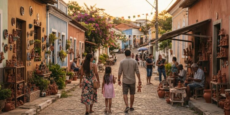 Parece um museu a céu aberto: o destino que une o ritmo do forró à arte de nível mundial