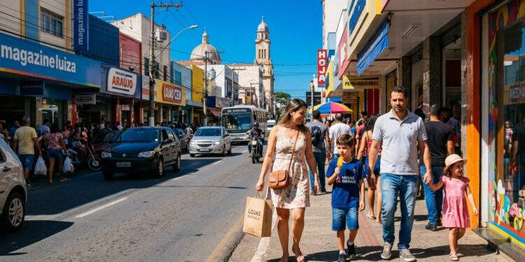 A cidade mineira que nasceu ao redor de trilhos e virou o maior polo de confecção do interior do estado