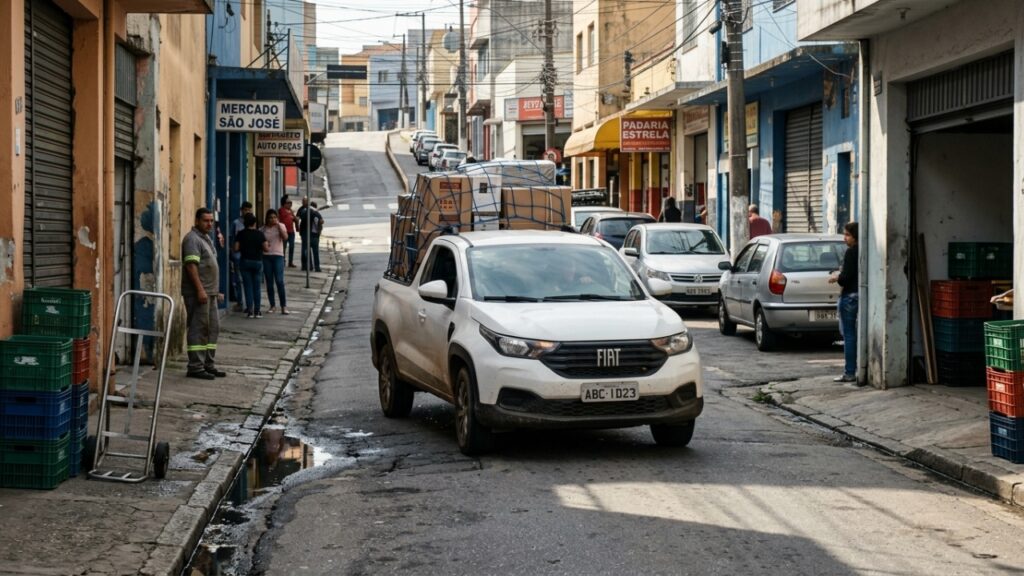 Fiat Strada combina caçamba ampla e dimensões compactas