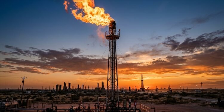 Queima de gás revela o combustível que desaparece no céu quando campos de petróleo não têm infraestrutura