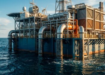 A usina que usa água quente da superfície e água gelada do fundo do oceano para gerar eletricidade 24 horas por dia em ilhas tropicais