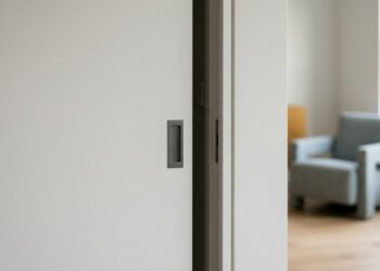 Quanto custa instalar uma porta de correr embutida e ganhar espaço sem deixar o trilho aparente