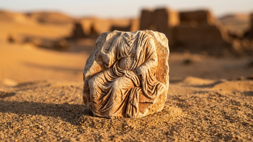 Menino acha estatueta romana de 1.700 anos no Negev