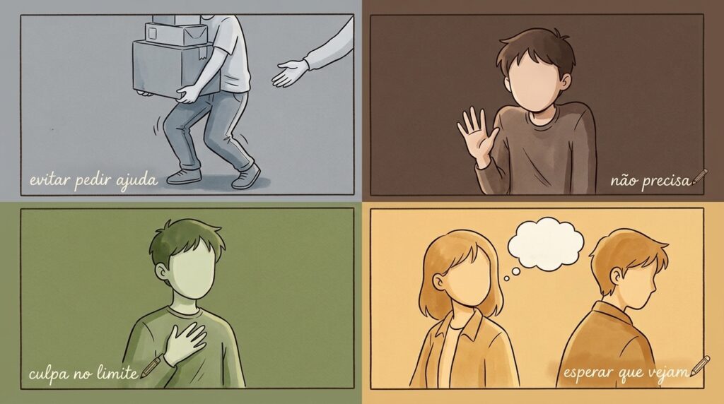 A psicologia explica por que não querer dar trabalho pode virar abandono das próprias necessidades