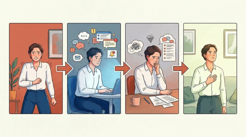 A psicologia explica por que algumas pessoas fogem de uma dor pensando em 20 problemas menores ao mesmo tempo
