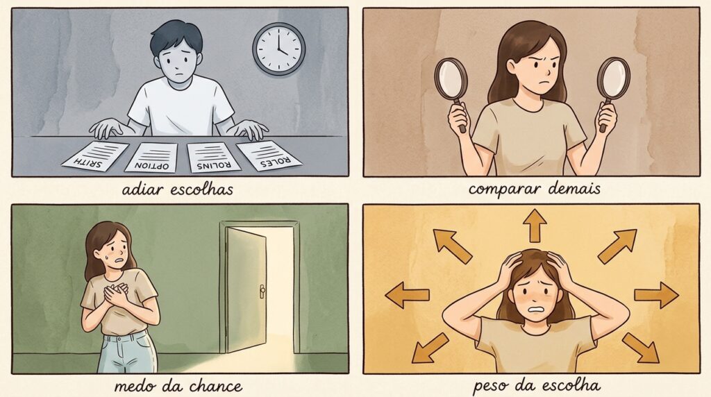 Kierkegaard dizia que a ansiedade nasce da liberdade e isso explica o medo diante de escolhas abertas
