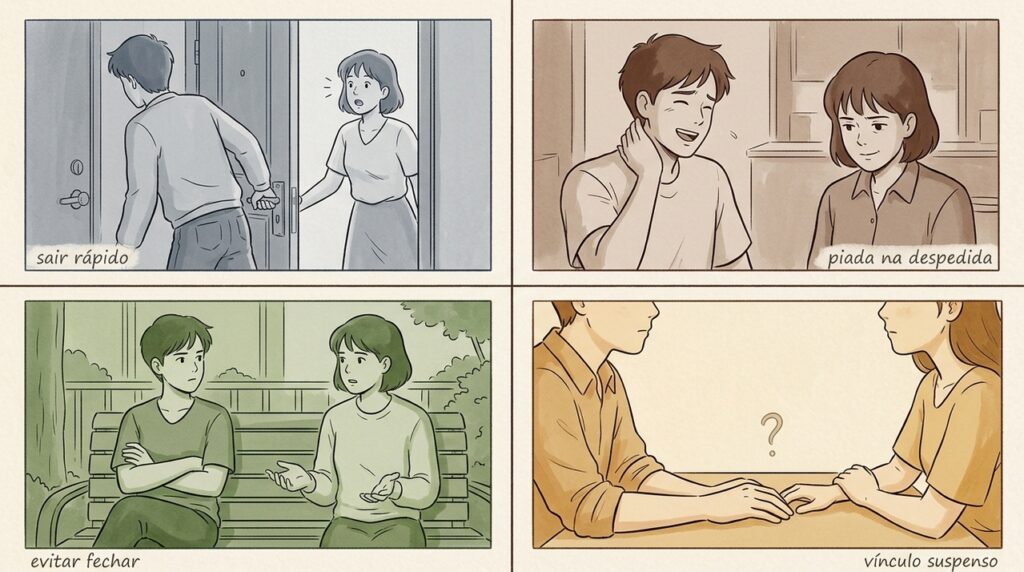 A psicologia explica por que algumas pessoas fogem do adeus quando o fim começa a parecer real