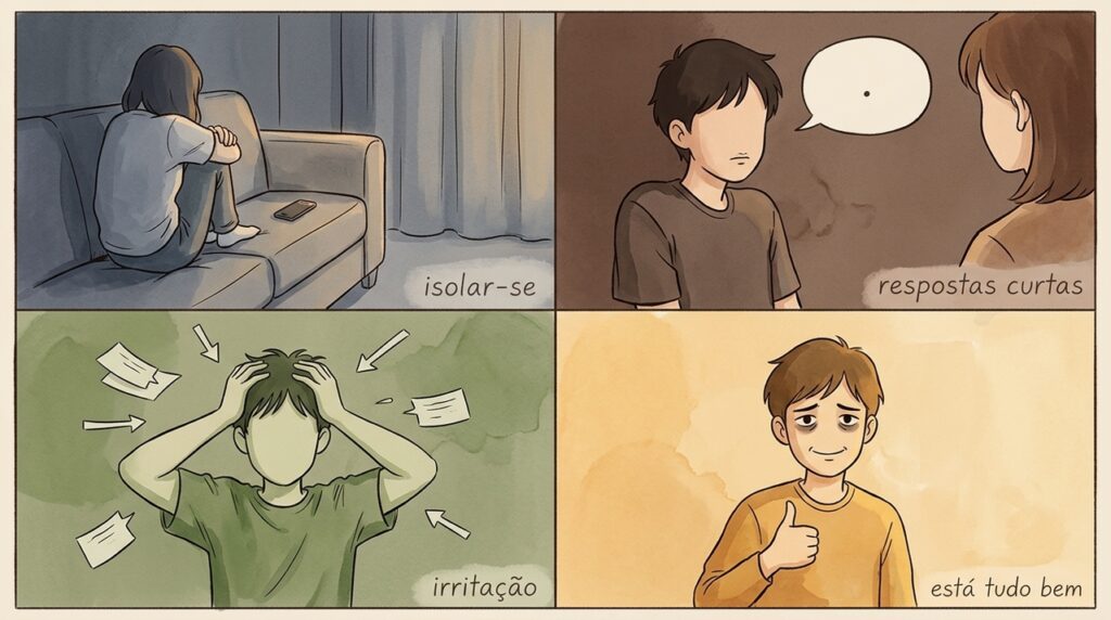 A psicologia explica quando parecer forte o tempo todo começa a virar prisão emocional
