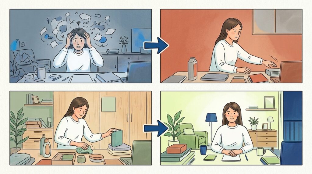 A psicologia explica por que reorganizar a casa pode aliviar a mente em dias de confusão emocional