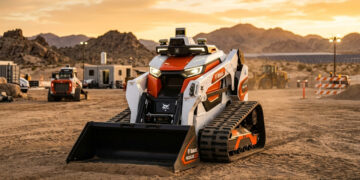 Totalmente elétrica, pesando apenas duas toneladas e operando com zero emissões, a nova máquina autônoma da Bobcat redefine o desenho de tratores
