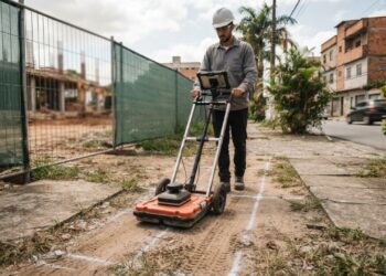 Especialista em geofísica forense procura objetos enterrados sem transformar o terreno inteiro em escavação
