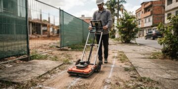 Especialista em geofísica forense procura objetos enterrados sem transformar o terreno inteiro em escavação