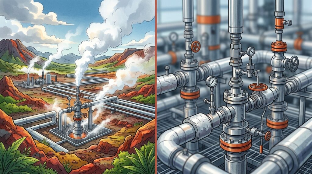 Islândia, Quênia, Indonésia e Filipinas têm vulcões, calor subterrâneo e uma vantagem energética que poucos países conseguem copiar