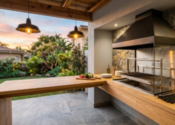 Quanto custa transformar uma varanda simples em área gourmet e por que churrasqueira, fumaça e cobertura definem o preço final