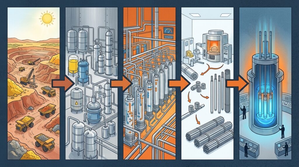 HALEU virou o urânio raro que pode decidir o ritmo dos reatores avançados e pequenos reatores modulares
