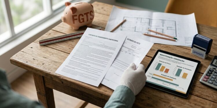 Amortizar financiamento com FGTS reduz prazo ou parcela?