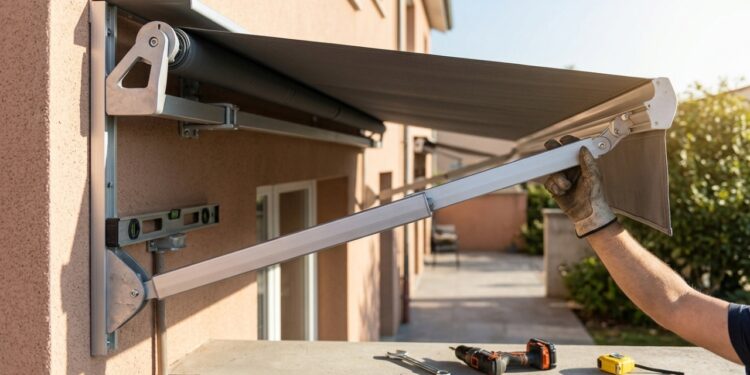 Instalar toldo retrátil custa mais quando a fachada é frágil