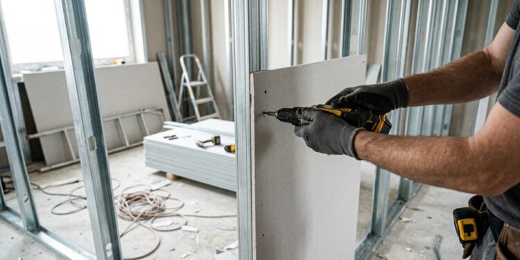 Quanto custa criar um quarto com drywall?