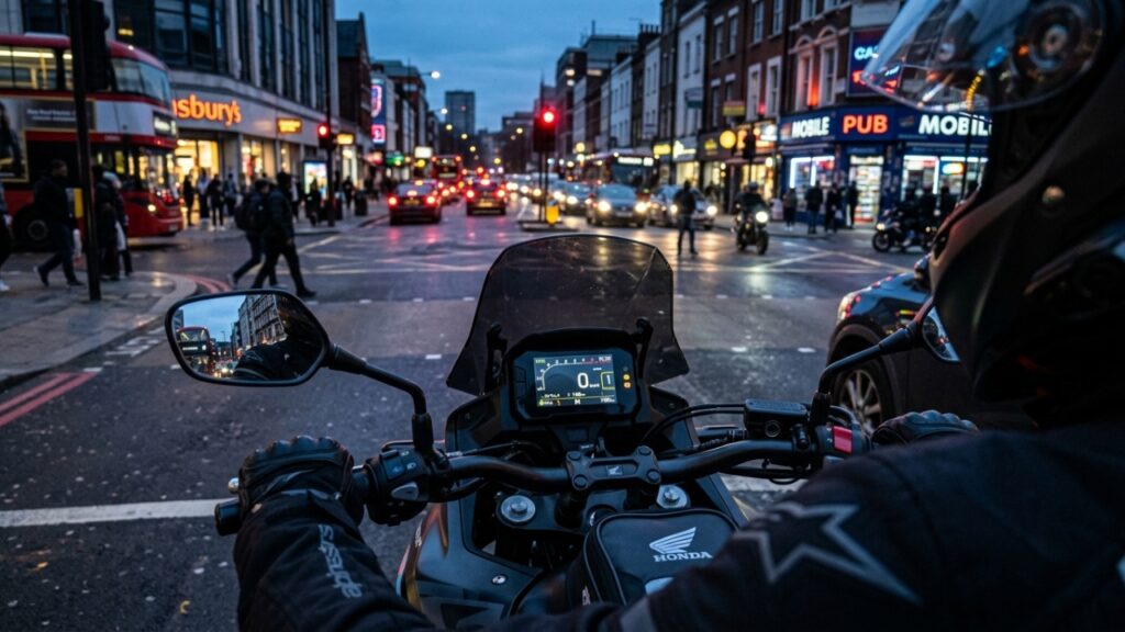 Honda NX500 equilibra 49,6 cv, viagem e uso urbano