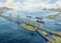 Com 55 km sobre o mar, a ponte que liga Hong Kong, Zhuhai e Macau usa túneis submarinos e ilhas artificiais para encurtar uma viagem que antes levava horas