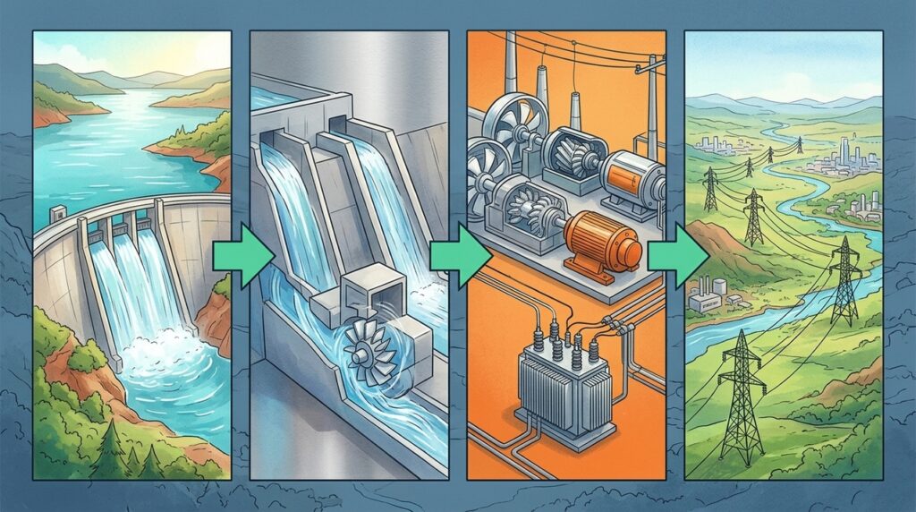 China, Brasil, Canadá, Estados Unidos e Rússia têm rios gigantes em comum e transformaram água em uma das maiores máquinas de energia do planeta