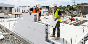 Com fôrmas isolantes de poliestireno que reduzem em 50% as perdas térmicas, esta tecnologia inovadora une concreto armado e conforto em obras