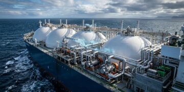 O vapor que nasce a -162 °C nos tanques de GNL pode mover o navio que transporta a própria carga