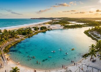 A 45 minutos de Natal, um destino potiguar reúne 26 lagoas e praias de águas cristalinas
