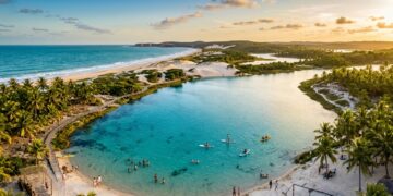 A 45 minutos de Natal, um destino potiguar reúne 26 lagoas e praias de águas cristalinas