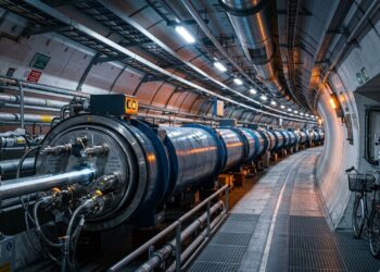 O anel subterrâneo de 27 quilômetros que acelera partículas quase à velocidade da luz sob França e Suíça