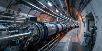 O anel subterrâneo de 27 quilômetros que acelera partículas quase à velocidade da luz sob França e Suíça
