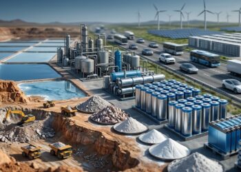 Entre minas, salmouras e fábricas, o lítio virou símbolo da transição energética
