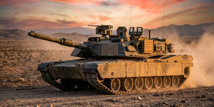 Mobilidade do Leopard 2A8 com motor de 1.500 hp e travessia submersa
