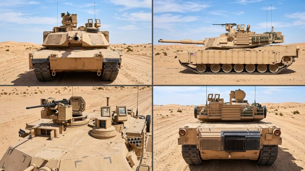 Mobilidade do Leopard 2A8 com motor de 1.500 hp e travessia submersa