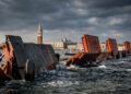 Veneza esconde 78 comportas no fundo do mar para impedir que marés altas invadam suas ruas históricas