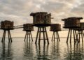 Torres marítimas abandonadas que protegiam Londres
