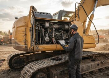 Mecânico de máquinas pesadas pode transformar escavadeiras e tratores parados em uma carreira valorizada fora das oficinas comuns