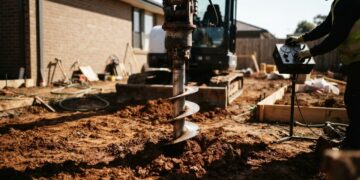 A fundação que entra no solo como um parafuso e sustenta a casa sem abrir enormes buracos